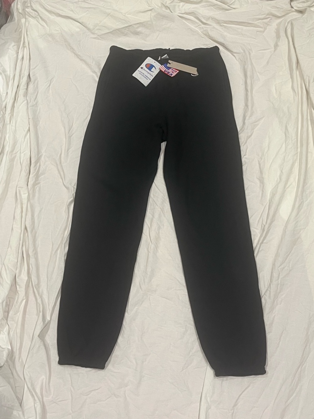 Champion Men’s Reverse Weave Black Sweatpants